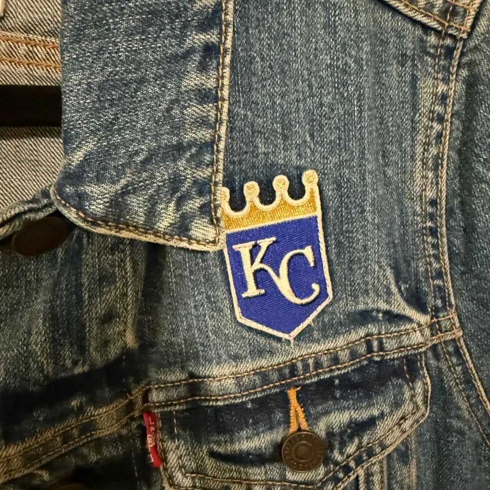 Blue Denim Jacket with KC Patch - Picture 3 of 5
